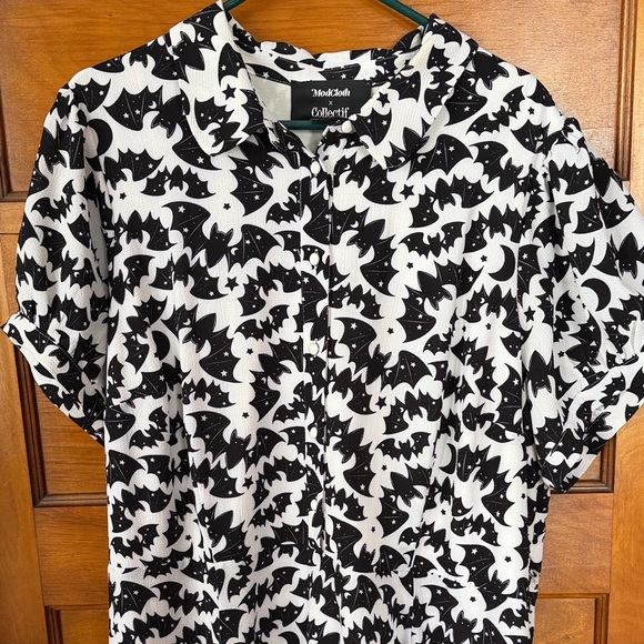 Modcloth X Collectif Bat Dress US Size 20 - Picture 4 of 10